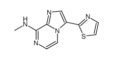 N-methyl-3-(1,3-thiazol-2-yl)imidazo[1,2-a]pyrazin-8-amine Structure