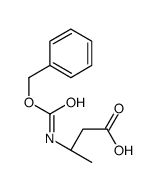 (S)-3-(Cbz-氨基)丁酸结构式