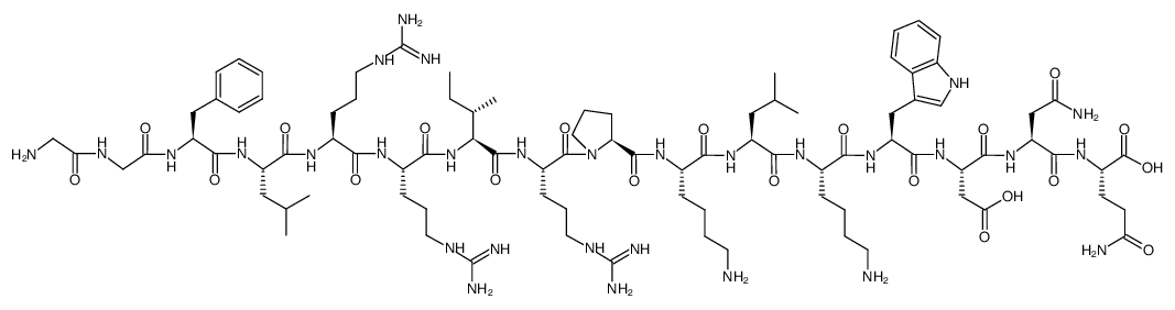 Dynorphin (2-17) (porcine) Structure