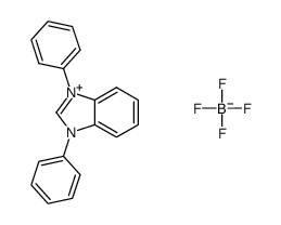 1,3-diphenyl-1H-benzo[d]imidazol-3-ium tetrafluoroborate Structure