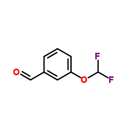 3-(二氟甲氧基)苯甲醛结构式