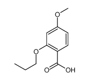 4-methoxy-2-propoxybenzoic acid Structure