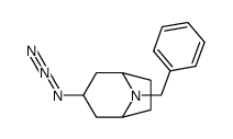 3-azido-8-benzyl-8-aza-bicyclo[3.2.1]octane Structure