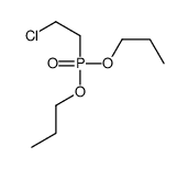 1-[2-chloroethyl(propoxy)phosphoryl]oxypropane Structure