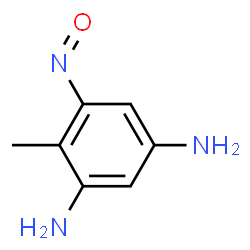 1,3-Benzenediamine,4-methyl-5-nitroso- Structure