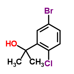 2-(5-Bromo-2-Chlorophenyl)Propan-2-Ol Structure