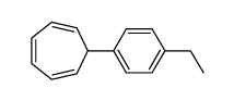 7-(4-ethylphenyl)cyclohepta-1,3,5-triene结构式