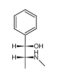 (+/-)-Ephedrine结构式