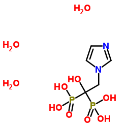 唑来膦酸结构式