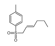 1-hex-2-enylsulfonyl-4-methylbenzene结构式
