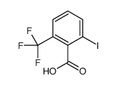 2-Iodo-6-(trifluoromethyl)benzoic acid structure