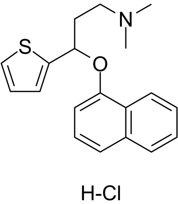 N-Methyl Duloxetine hydrochloride Structure