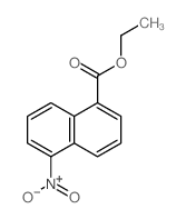 1-Naphthalenecarboxylicacid, 5-nitro-, ethyl ester structure