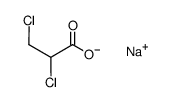 sodium α,β-dichloropropionate结构式