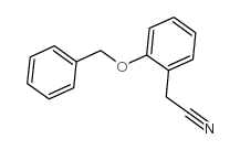 2-苯甲氧基苯基乙腈结构式