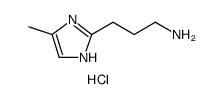 3-(5-Methyl-1H-imidazol-2-yl)propan-1-amine dihydrochloride Structure
