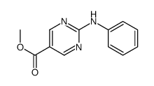 methyl 2-anilinopyrimidine-5-carboxylate Structure