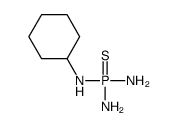N-diaminophosphinothioylcyclohexanamine结构式