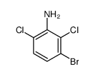 3-溴-2,6-二氯苯胺结构式
