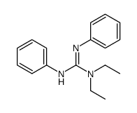 1,1-diethyl-2,3-diphenylguanidine结构式