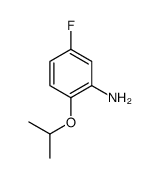 5-Fluoro-2-isopropoxy-phenylamine Structure