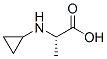 Alanine, N-cyclopropyl- (9CI) structure