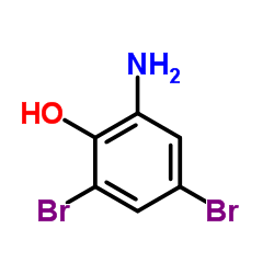 2-amino-4,6-dibromo-phenol Structure