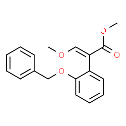 methyl 2-[2-(benzyloxy)phenyl]-3-methoxyacrylate Structure