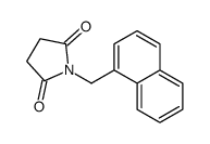 1-(naphthalen-1-ylmethyl)pyrrolidine-2,5-dione结构式