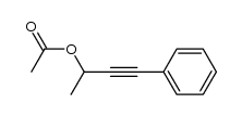 1-methyl-3-phenyl-2-propynyl acetate Structure