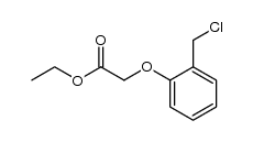 o-(ethoxycarbonylmethoxy)benzyl chloride Structure