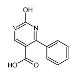 2-羟基-4-苯基嘧啶-5-羧酸结构式