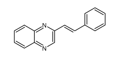 2-[(E)-2-Phenylethenyl]chinoxalin结构式
