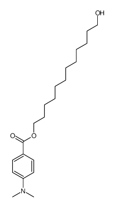 12-hydroxydodecyl 4-(dimethylamino)benzoate Structure