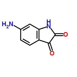 6-Amino-1H-indole-2,3-dione Structure