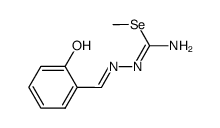 salicylaldehyde Se-methylisoselenosemicarbazone Structure
