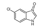 1H-Benzimidazole,5-chloro-,3-oxide(9CI)结构式