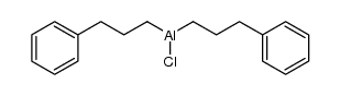 bis(3-phenylpropyl)aluminum chloride Structure