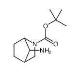 2-Methyl-2-propanyl 7-amino-2-azabicyclo[2.2.1]heptane-2-carboxyl ate Structure