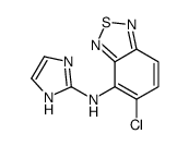 5-Chloro-N-(1H-imidazol-2-yl)-2,1,3-benzothiadiazol-4-amine Structure