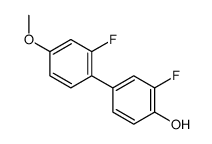 2-fluoro-4-(2-fluoro-4-methoxyphenyl)phenol Structure