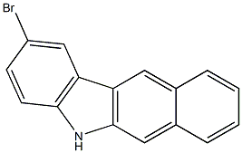 2-溴-5H-苯并咔唑结构式