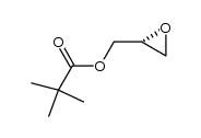 (R)-glycidyl pivalate Structure