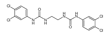 1,1'-(ethane-1,2-diyl)bis(3-(3,4-dichlorophenyl)urea) Structure