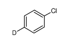 chlorobenzene-4-d1 Structure