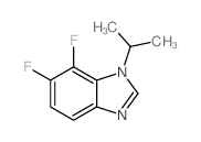 6,7-二氟-1-异丙基苯并咪唑结构式
