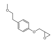 (R)-3-[4-(2-Methoxyethyl)phenoxy]-1,2-epoxypropane结构式