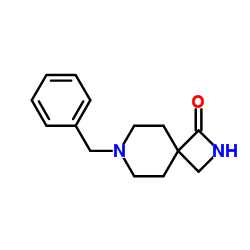 7-Benzyl-2,7-diazaspiro[3.5]nonan-1-one Structure