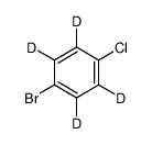 4-溴氯苯-D4结构式