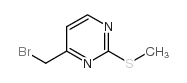 4-bromomethyl-2-methylthiopyrimidine structure
